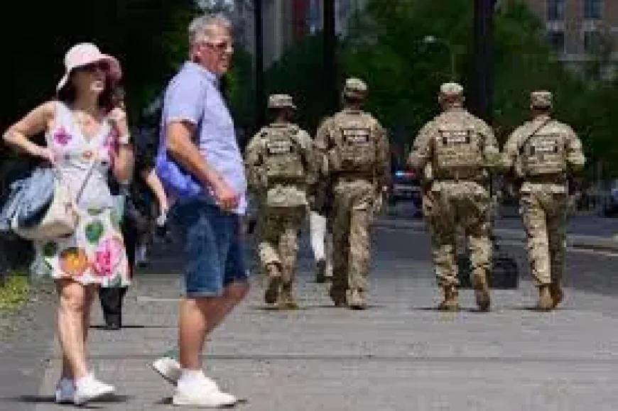 National Guard Washington Deployment: A city’s routine shadowed by armed patrols