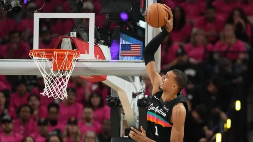 Wembanyama Scores 35 as Spurs Secure 111-98 Game 1 Victory Over Blazers