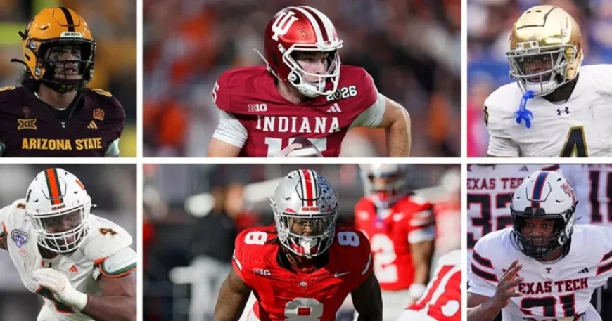 27 Reporters Reveal First-Round Picks in 2026 NFL Mock Draft