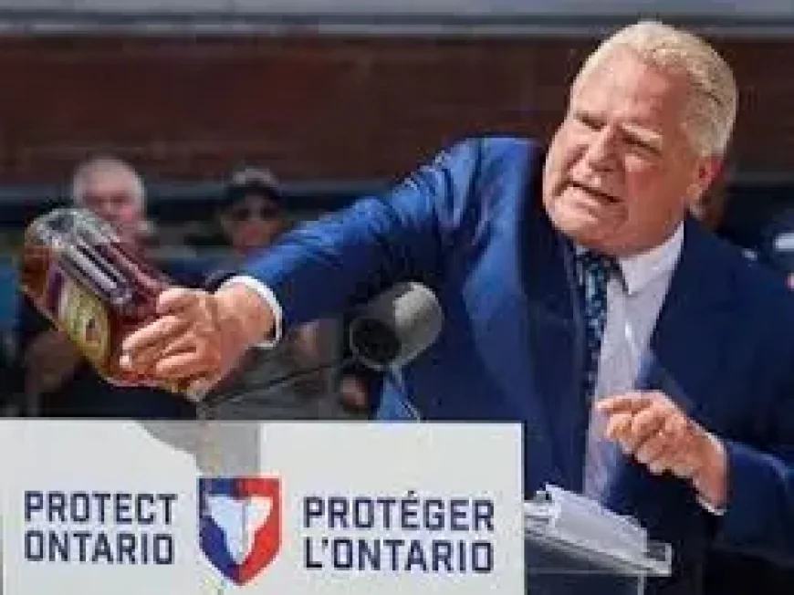 Trade War Bite: Canadian Provinces Keep U.S. Alcohol Off Shelves