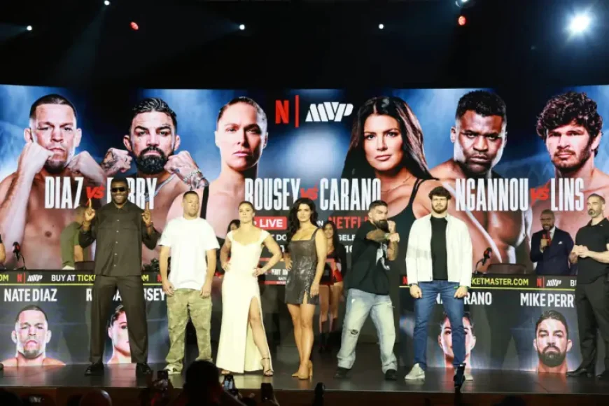 Ronda Rousey Vs Gina Carano: Late card shake-up adds 12-2-1 replacement to Netflix event