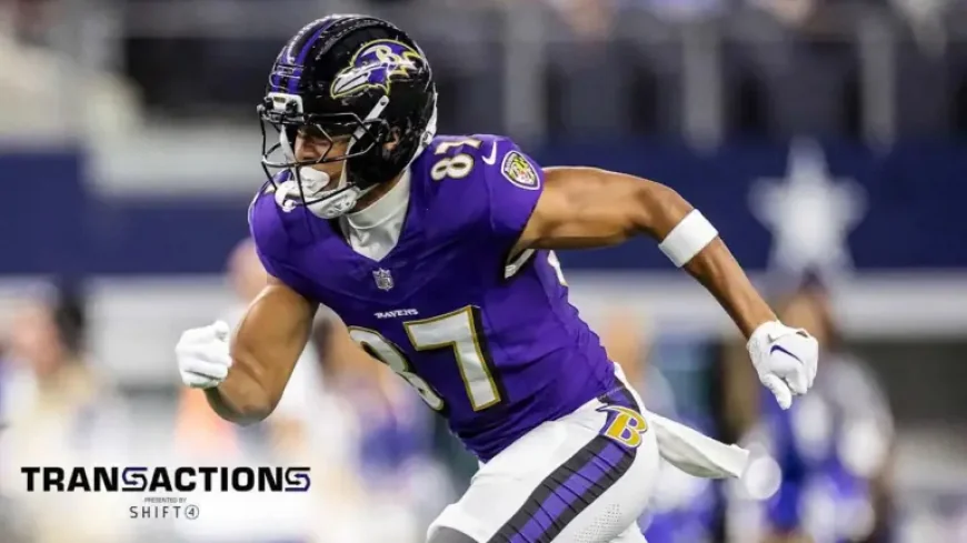 Ravens Re-sign Wide Receiver Xavier Guillory Ahead of Draft
