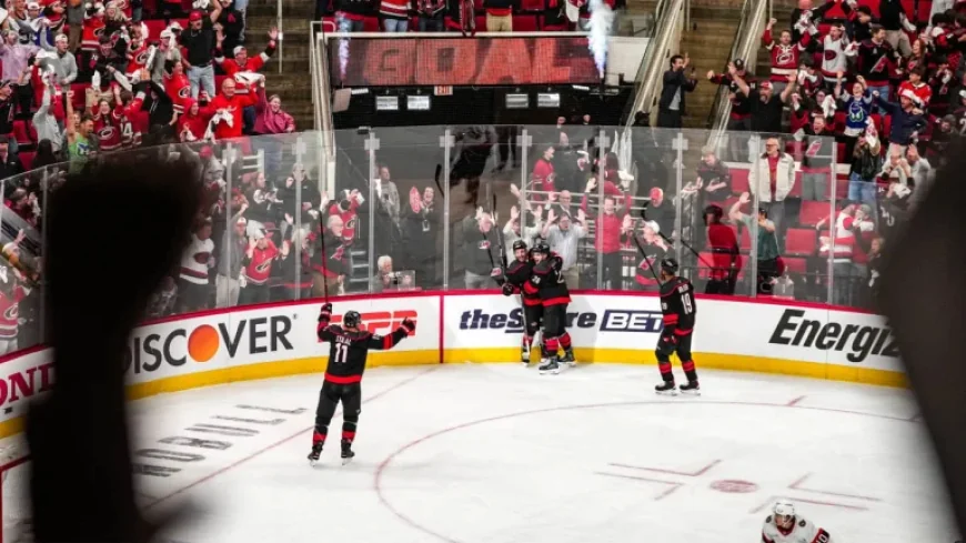 Martinook Leads Hurricanes to Thrilling Game 2 Victory