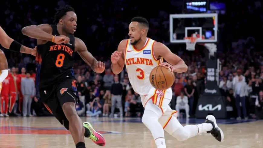 CJ McCollum Leads Hawks to 107-106 Victory Over Knicks in Game 2
