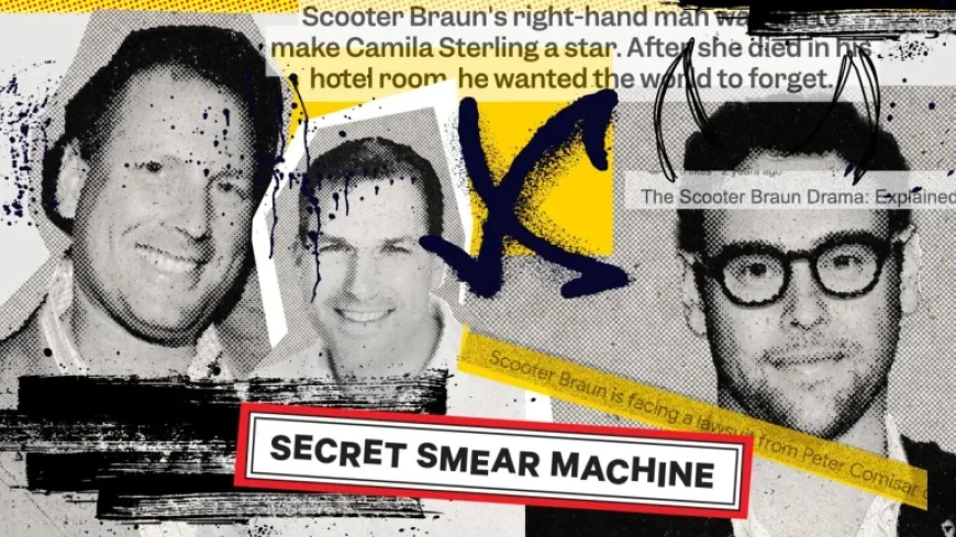 Scooter Braun Entangled in Hollywood Smear Scandal