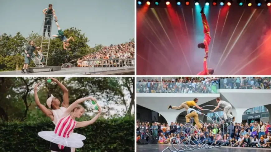 Early May Bank Holiday in Southport: 5-stage Big Top Festival brings free circus to town