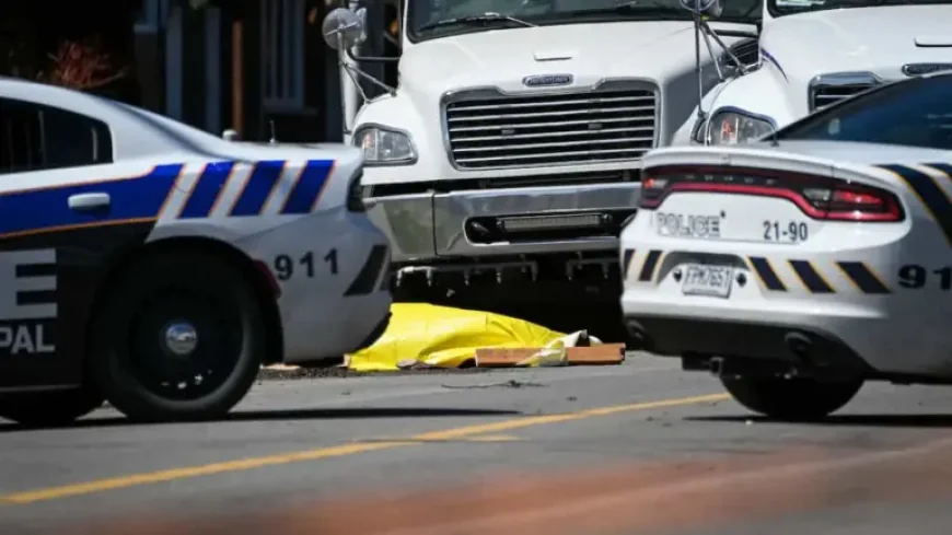 Piéton killed in Boucherville street sweeper crash on rue D’Iberville