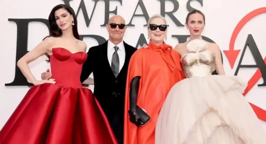 Emily Blunt Commands 300 Pearls at the “DWP2” World Premiere