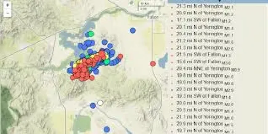 Earthquake Reno and the morning Fernley residents felt the ground move again