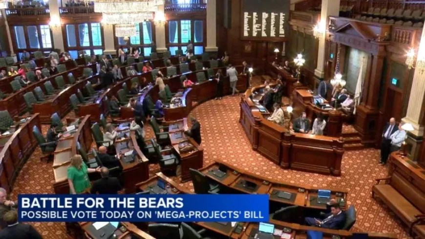 Illinois Lawmakers to Vote Wednesday on Chicago Bears Stadium Bill