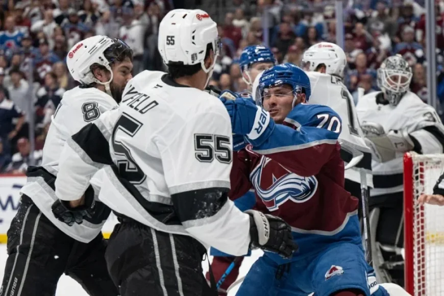 Avalanche Defeat Kings 2-0, Overcome Refs and Broken Glass