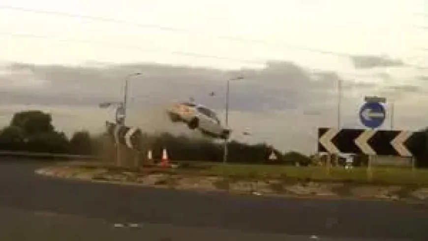 Chase Ends in Roundabout Crash as Leeds Man Jailed