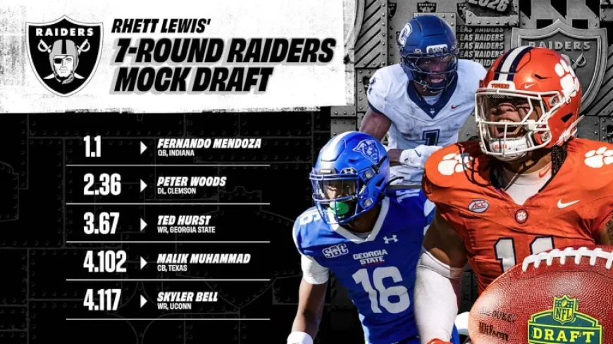 Rhett Lewis Projects 7-Round 2026 Raiders Draft Selection