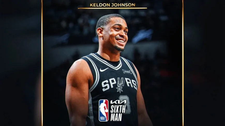 Keldon Johnson Wins 2025-26 NBA Sixth Man of the Year Award