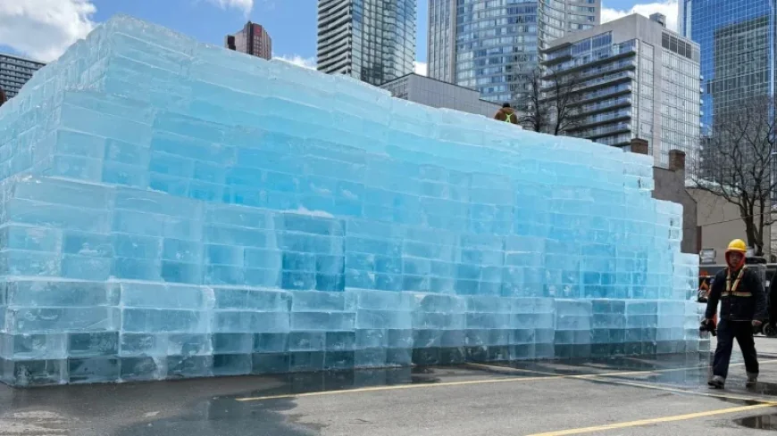 Quantum Physicist Predicts Melting Timeline for Drake’s Iceman Sculpture