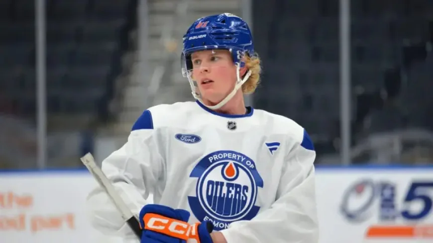 Josh Samanski Poised for Playoff Debut as Oilers Prepare for Game 2 Against Ducks