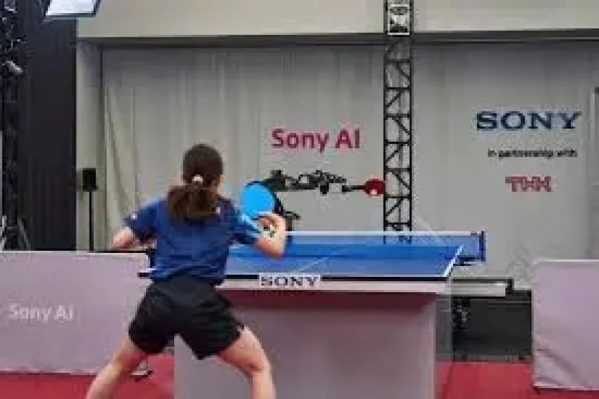 Sony’s Ace robot beats top table tennis players in a milestone for machines