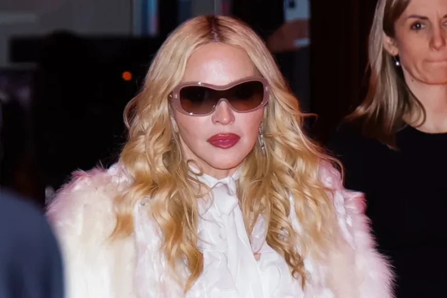 Madonna and Geena Davis Reunite for Backstage Photo at Coachella