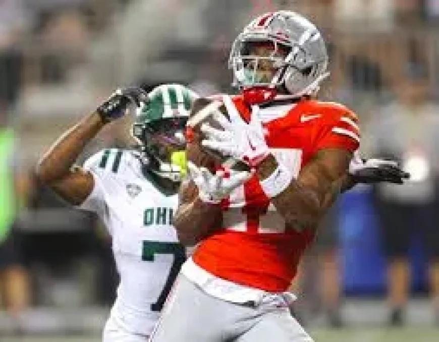 Carnell Tate eyes first-round NFL Draft pick while carrying Ohio State’s Receiver U legacy