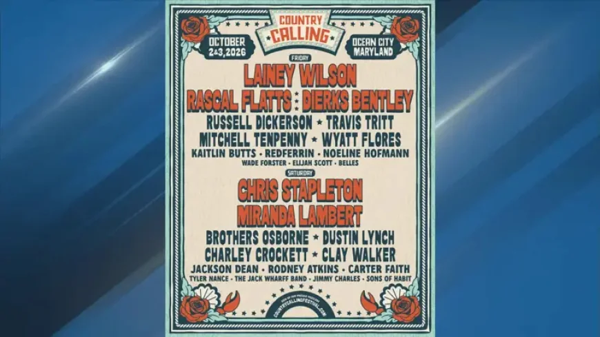 Country Calling 2026 lineup sets the stage as October approaches