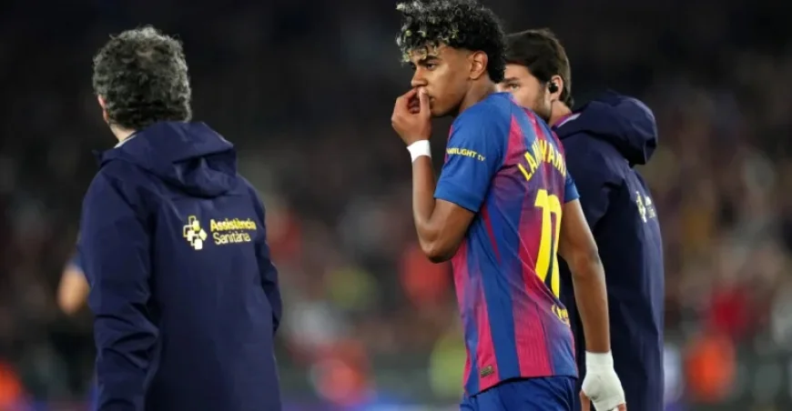 Barcelona Fears Lamine Yamal Torn Hamstring Ahead of World Cup