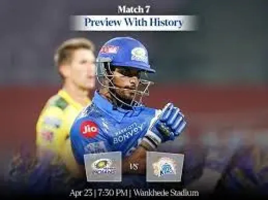 Csk Vs Mi: 7 Classic Moments That Set Up a High-Voltage IPL Match 7