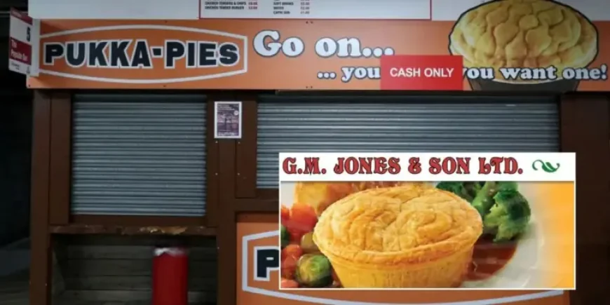 Pukka Pies Liquidation: West Midlands Supplier G.M. Jones and Sons Enters Liquidation