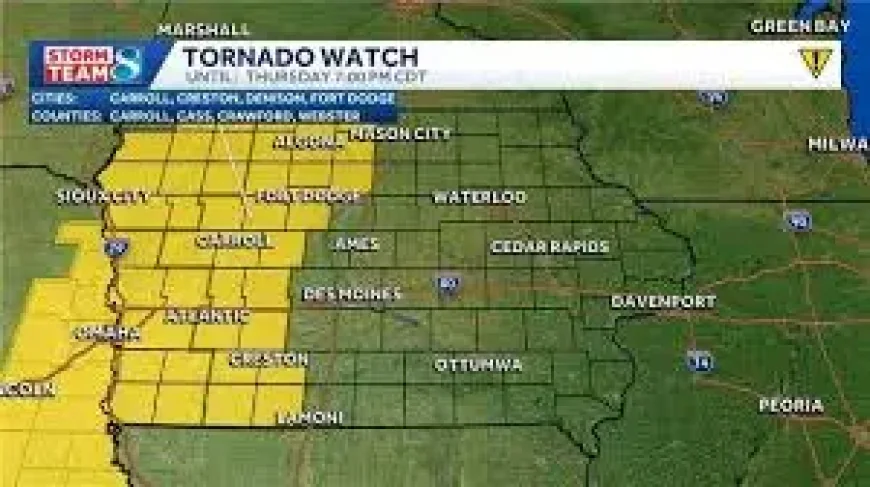Kcci Weather: Severe Storms Push Across Iowa Thursday Night