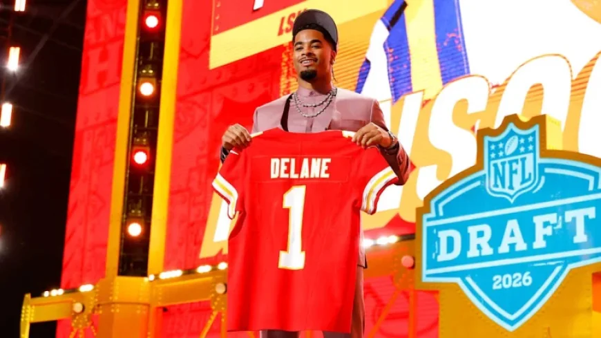 Chiefs Trade Up to No. 6 for LSU CB Mansoor Delane in 2026 NFL Draft