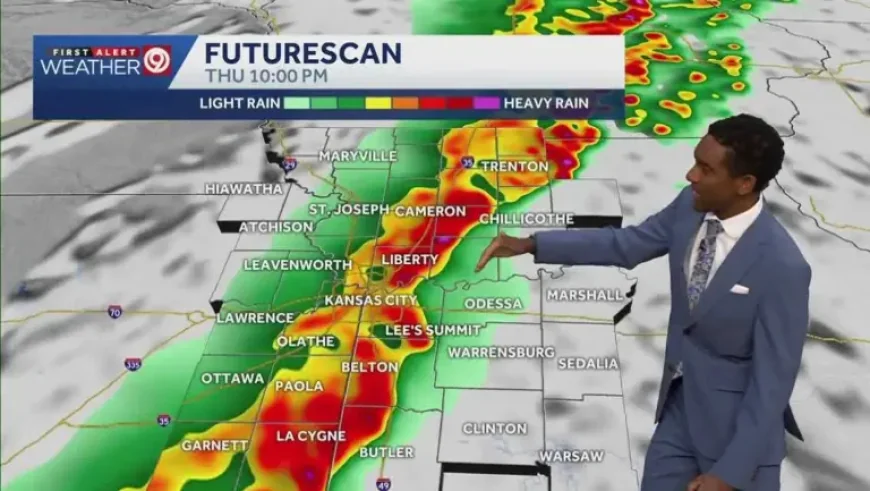 Tornado Kansas City: Warnings issued as storms line up Thursday night