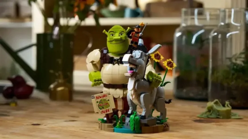 Shrek Legos Bring a Swamp Scene to Life for Fans Marking 25 Years