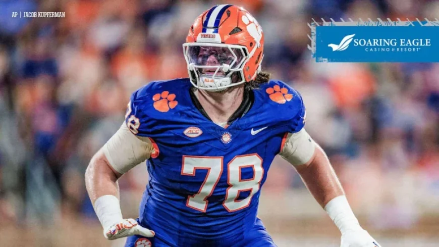 Detroit Lions Select Offensive Lineman Blake Miller in NFL Draft