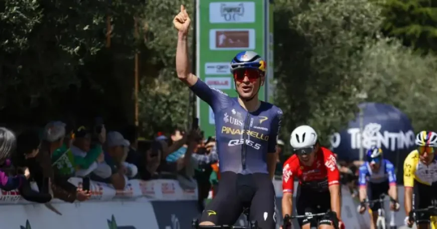 Tom Pidcock wins Tour of the Alps stage weeks after serious crash