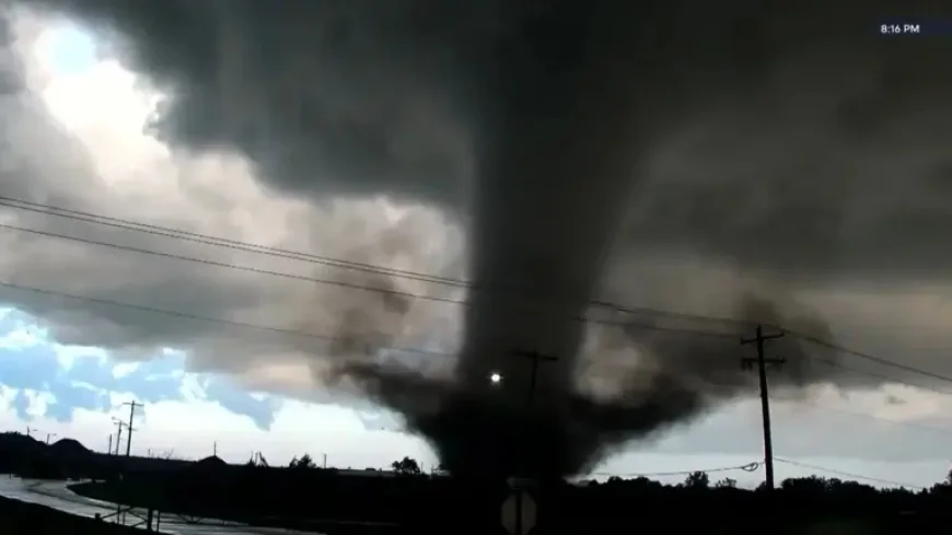 Enid Oklahoma Tornado Leaves Homes Scarred and a Community Checking on Its Neighbors