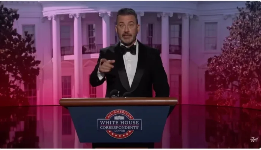 Jimmy Kimmel Roasts Trump at Alternative Correspondents’ Dinner
