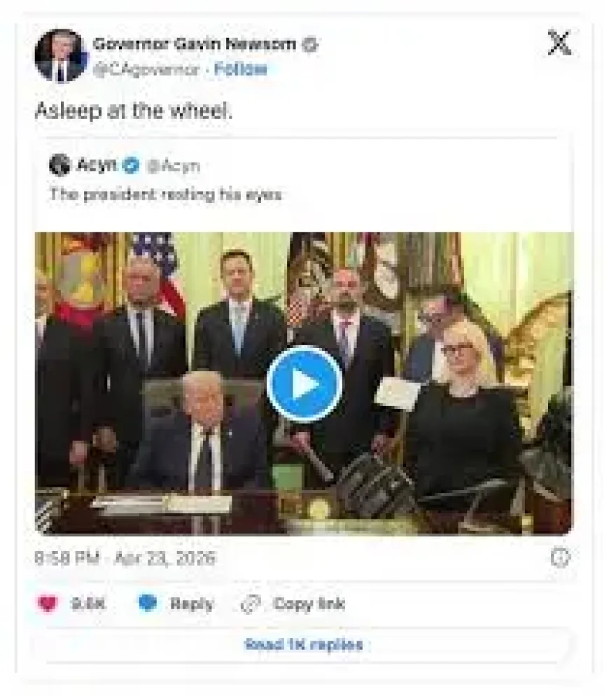 Trump Asleep? 3 Fresh Questions Raised by Oval Office Video