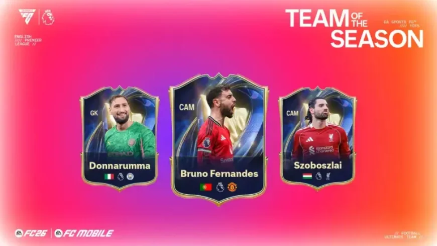 Prem Tots: Bruno Fernandes tops EA SPORTS FC 26 Premier League Team of the Season in a 97-rated reveal