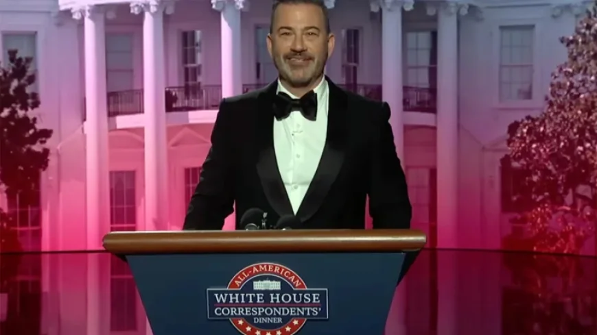 Jimmy Kimmel Mocks White House Correspondents’ Dinner Monologue