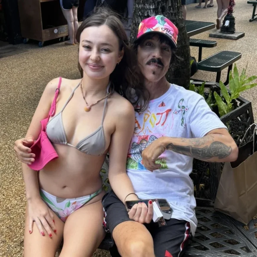 Anthony Kiedis’ Girlfriend Writes About Dating an Older Man