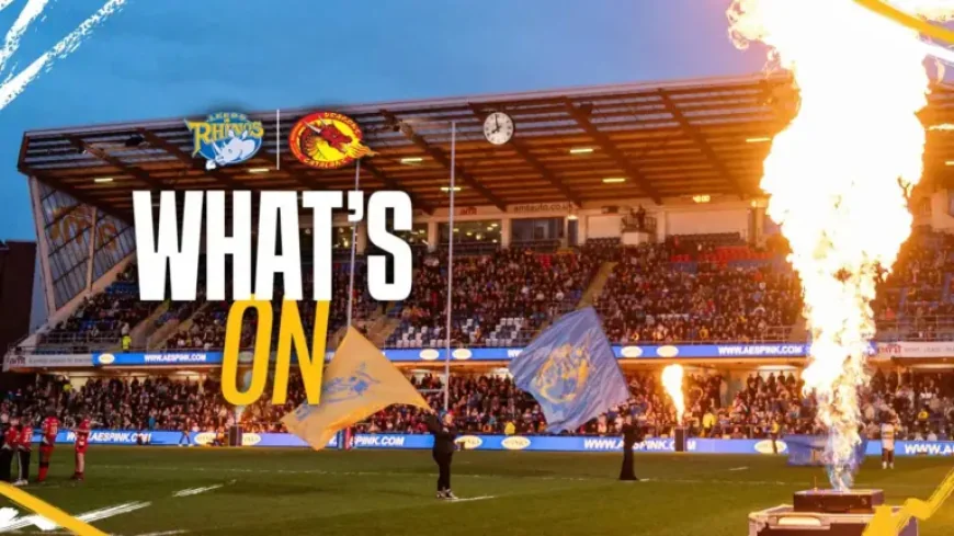 Rhinos Vs Dragons: 5 key details as Leeds prepare for Friday night under the lights