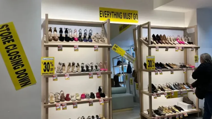 British Supermarket Chain Collapse: 3 Stores Left as Russell & Bromley Shuts Manchester Site Today