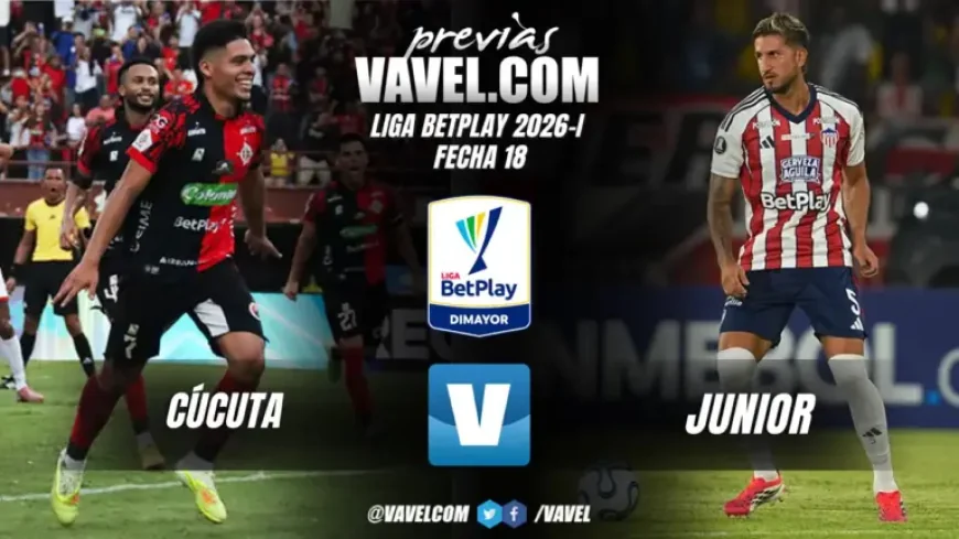 Cúcuta – Junior: 5 clues behind a key duel at General Santander