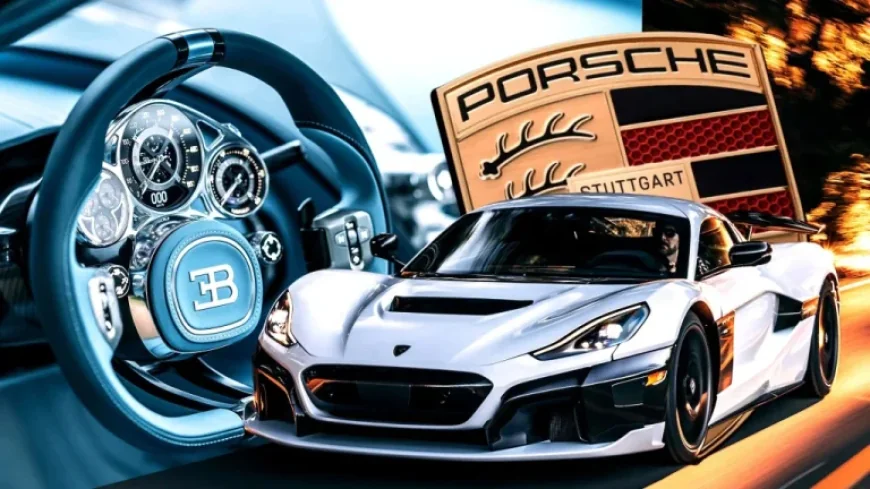 Porsche Profits Plunge 93%, Prompting Sale of Bugatti and Rimac