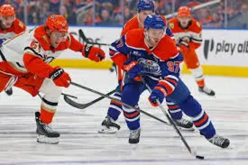 What Time Is The Oilers Game Tonight: McDavid’s Search for a First Point in Anaheim