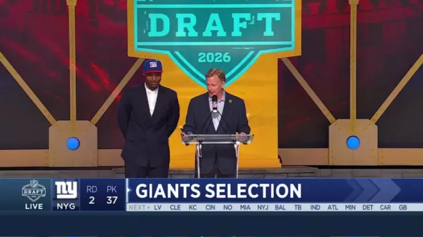 Colton Hood goes No. 37: Giants add Tennessee cornerback in round two