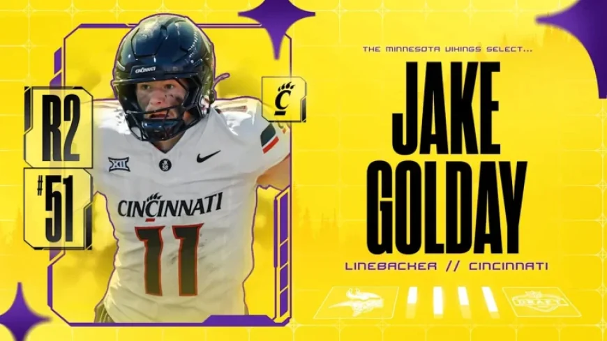 Linebacker Jake Golday Selected 51st in 2026 NFL Draft by Cincinnati