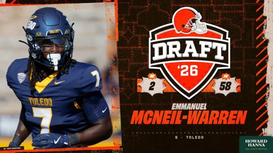 Browns Draft Safety Emmanuel McNeil-Warren at No. 58 in NFL 2026