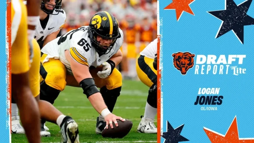 Bears Draft Iowa OL Logan Jones as 57th Pick