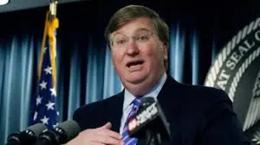 Tate Reeves and a Special Session That Puts Mississippi’s Map Back in the Spotlight