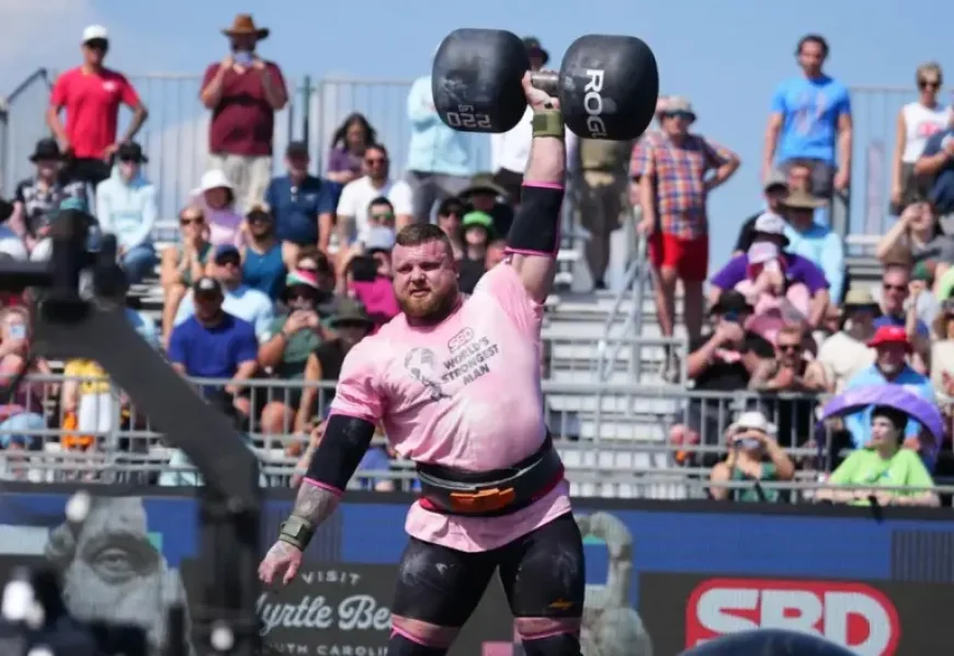 Tom Stoltman Misses World’s Strongest Man Final by 1 Point After Callous Tear